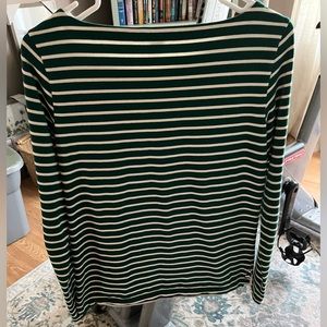J Crew  XS strip shirt